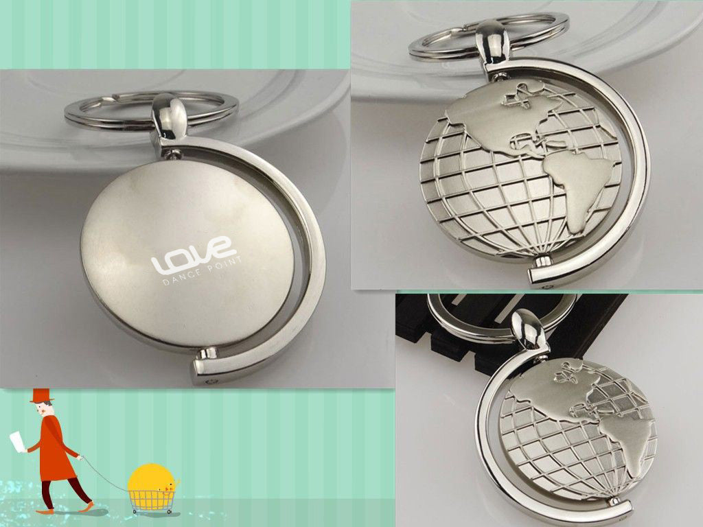 Globe Key Chain