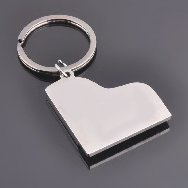 Piano Shaped Key Chain