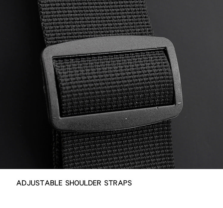 Lightweight/Large Capacity Chest Pack Waterproof Shoulder Bag Trendy Phone Waist Bag
