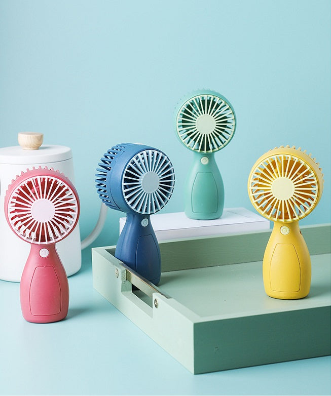 Rechargeable Mini Handheld Fan With Adjustable Wind Speed