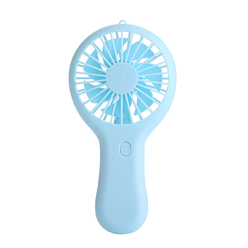 Rechargeable Mini Handheld Fan Phone Holder With Adjustable Wind Speed