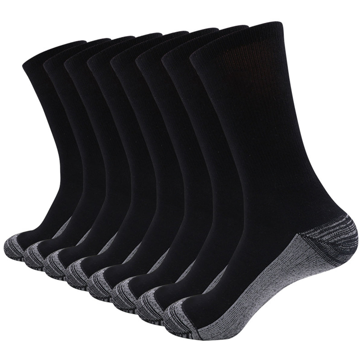 Men Casual Cotton Socks W/Mid-calf Length