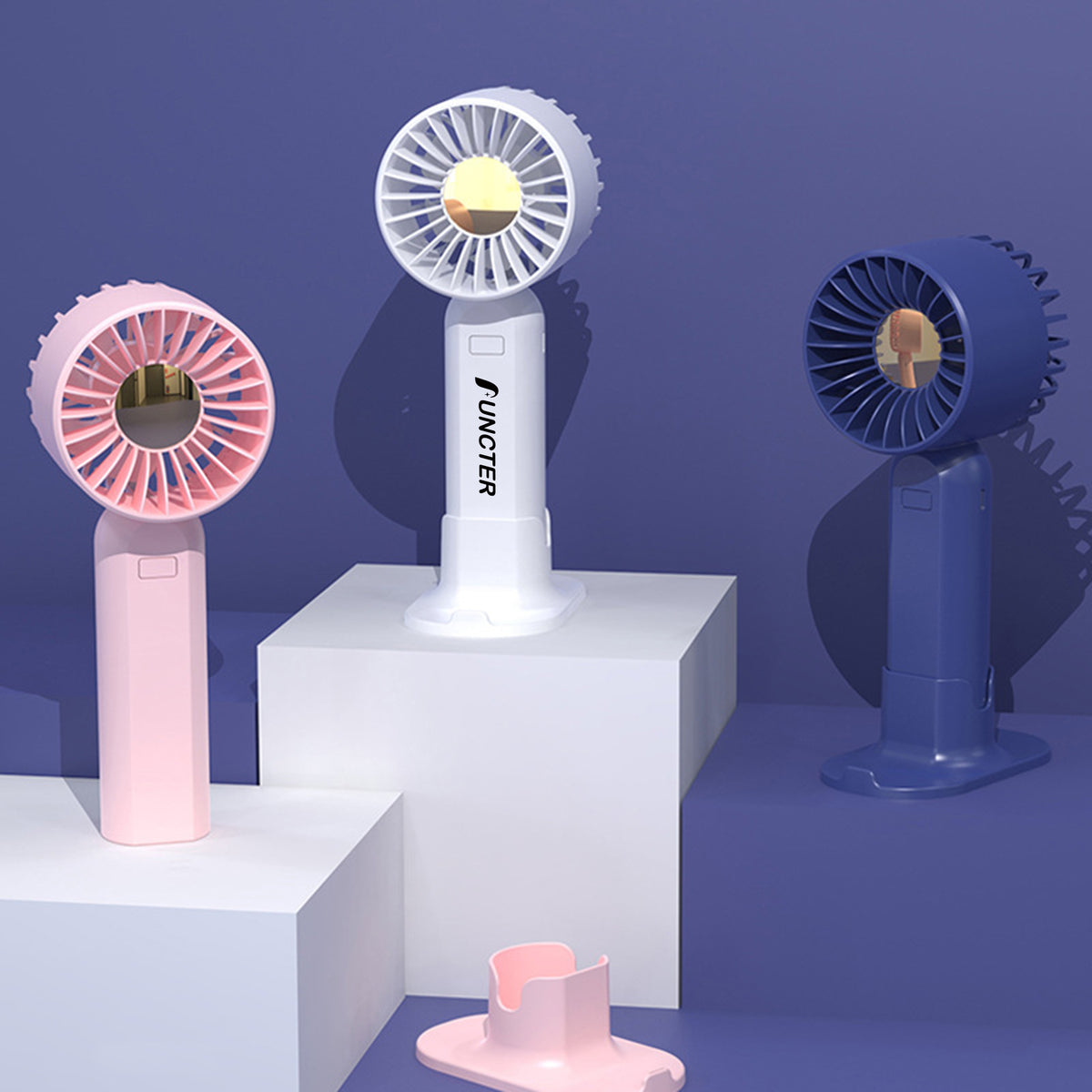 Portable Handheld Fan Small Fan USB Rechargeable Personal Hand Held Fan