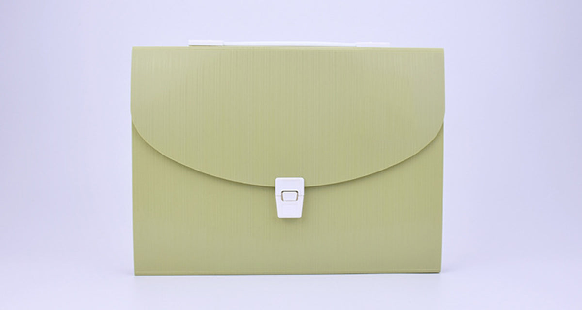 Portable 13 Pockets Expanding File Folder Accordion Document Organizer Letter A4 Paper Size Storage