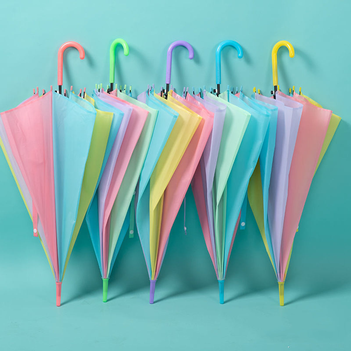 Clear Umbrella Wedding Style Stick Umbrellas Large Canopy Windproof Bulk Auto Open Umbrella