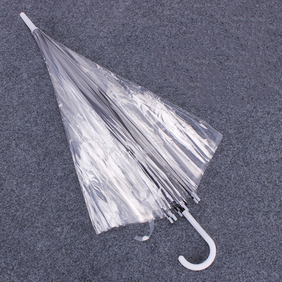 Clear Umbrella Wedding Style Stick Umbrellas Large Canopy Windproof Bulk Auto Open Umbrella