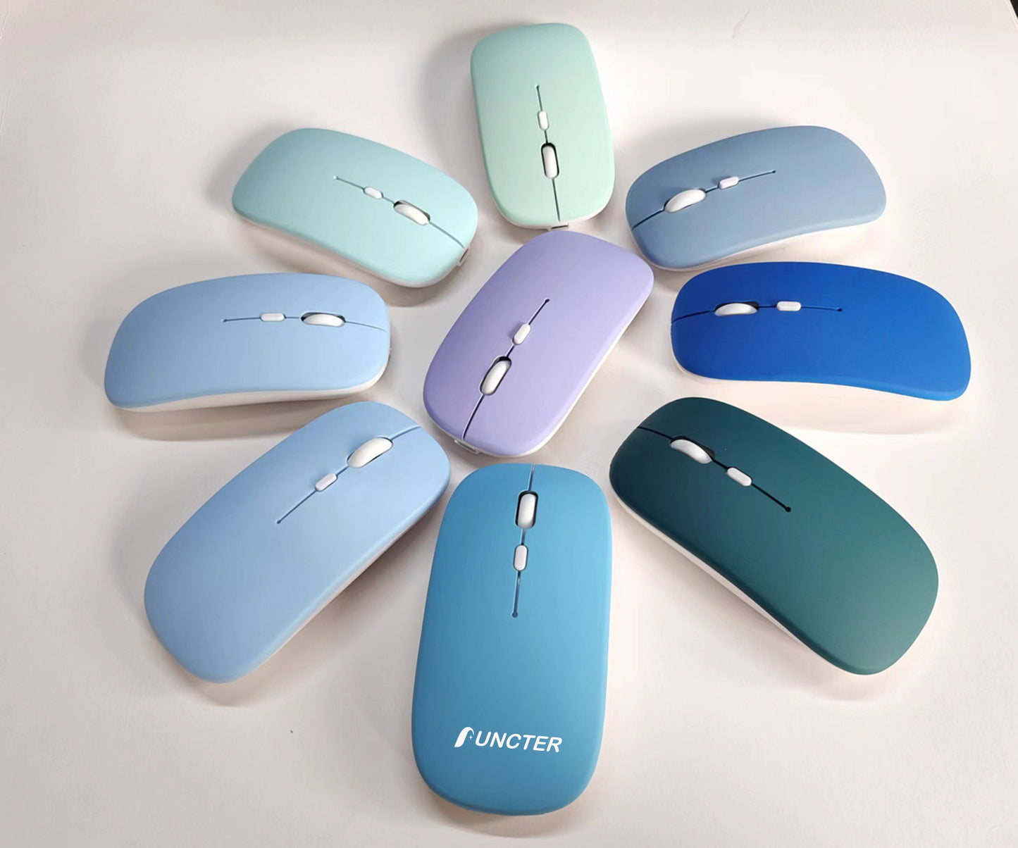 Wireless Mouse, Slim Silent Mouse 2.4G Portable Mobile Optical Office Mouse for Notebook...