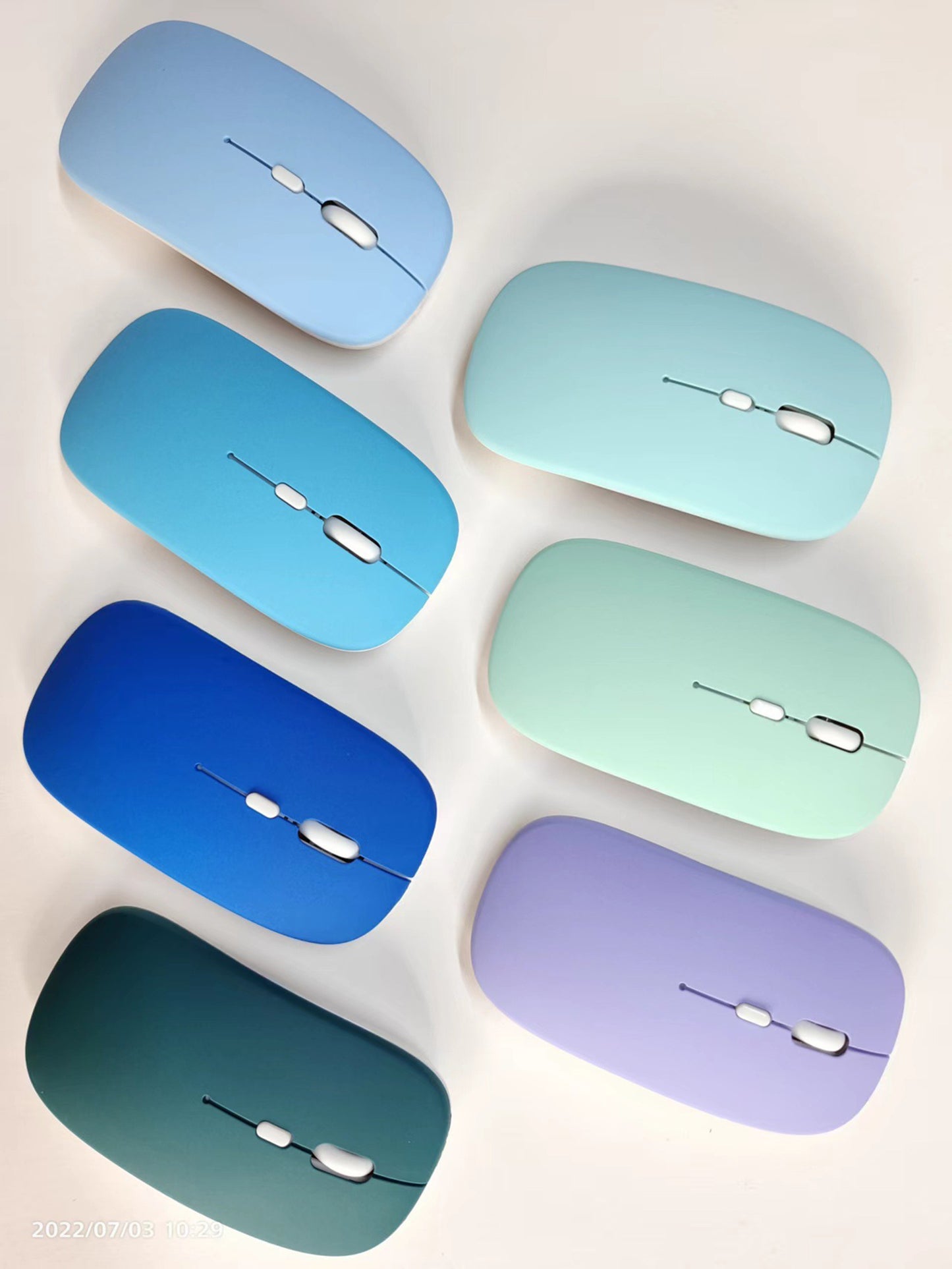 Wireless Mouse, Slim Silent Mouse 2.4G Portable Mobile Optical Office Mouse for Notebook...