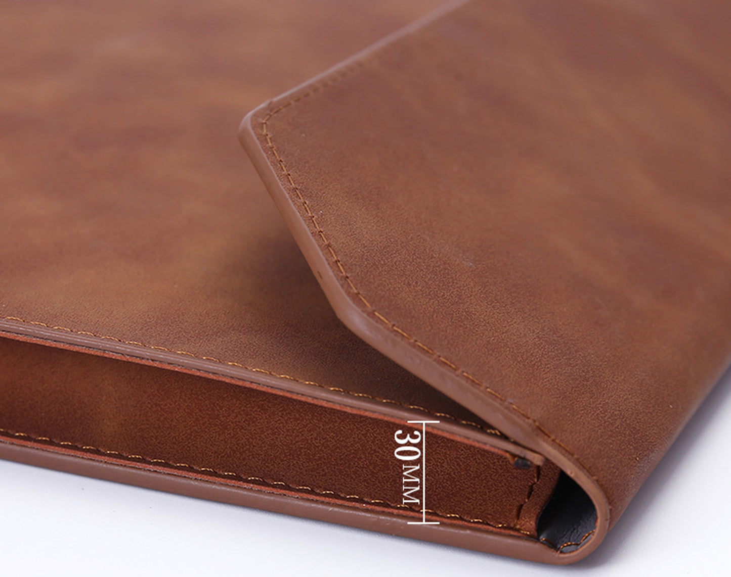 A4 PU Leather File Folder ?Large capacity Organizer Document Holder