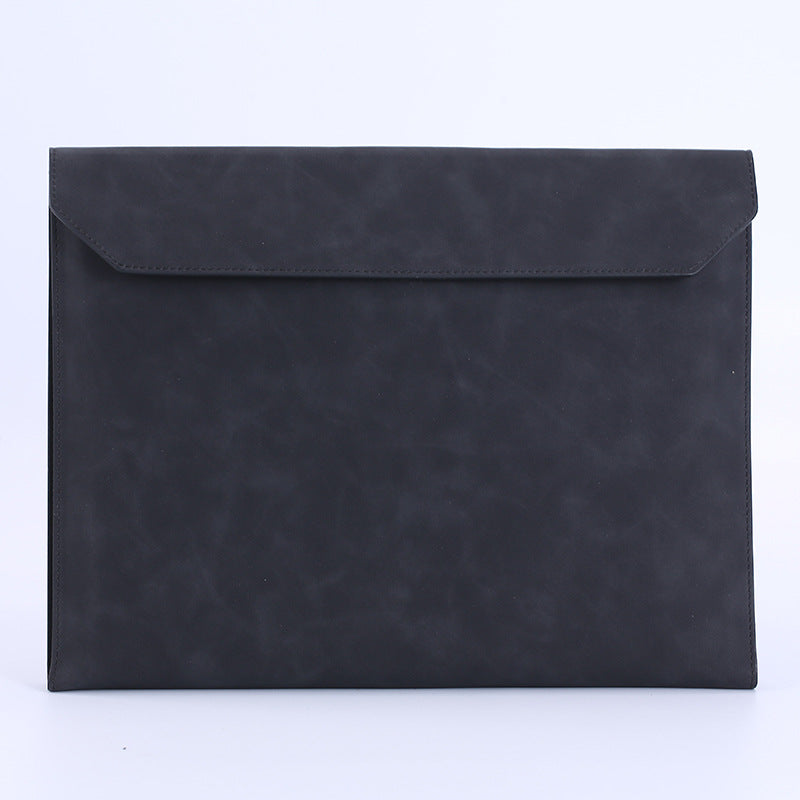 A4 PU Leather File Folder ?Large capacity Organizer Document Holder