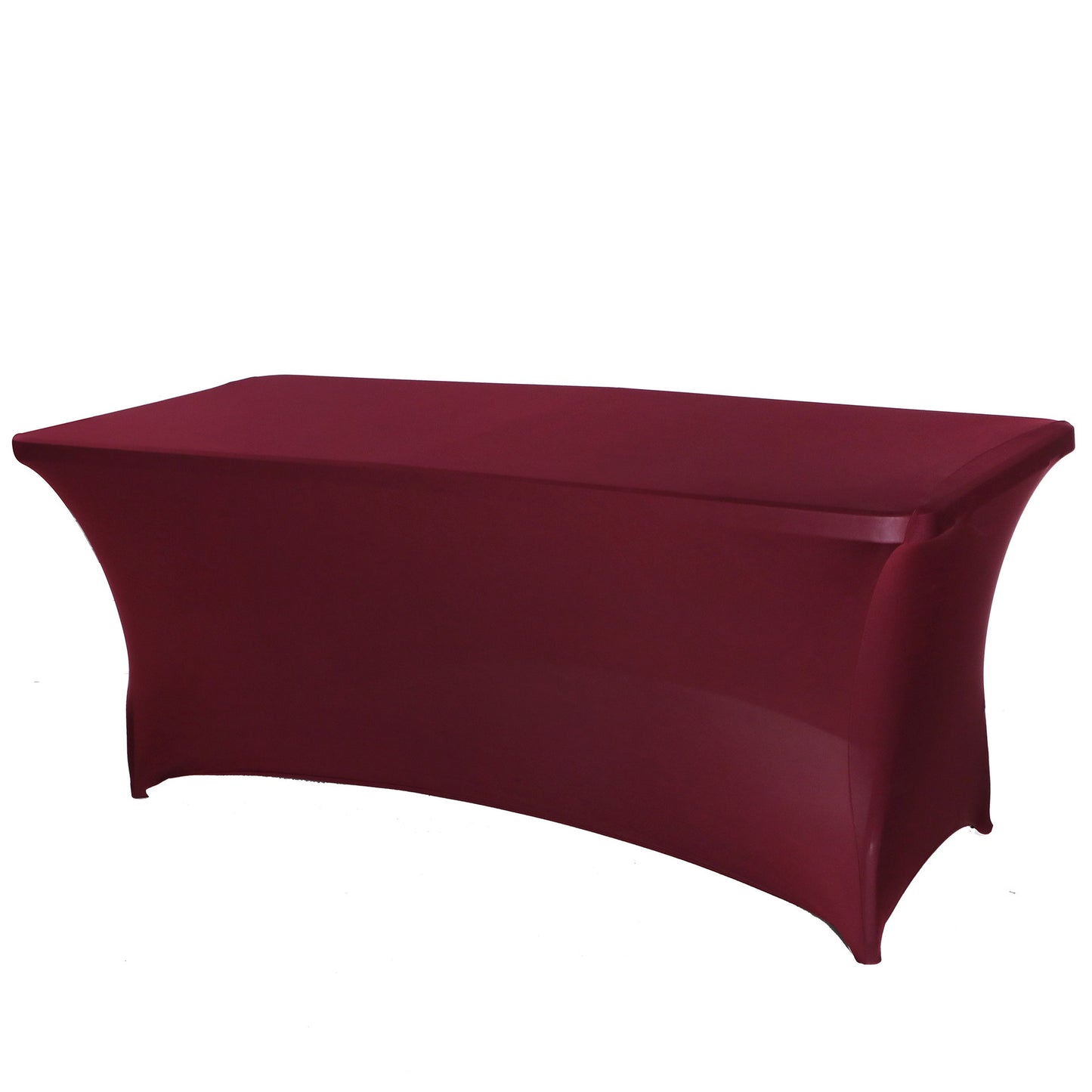4' Spandex Table Cover Fitted Rectangular Table Stretchable Fabric