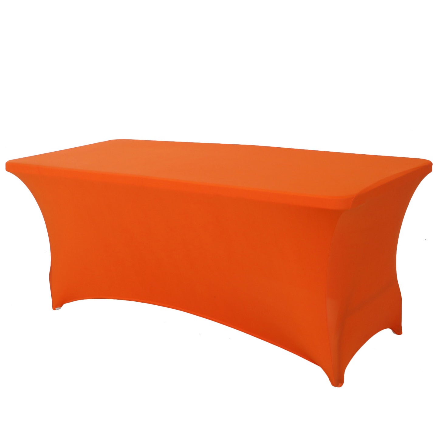4' Spandex Table Cover Fitted Rectangular Table Stretchable Fabric