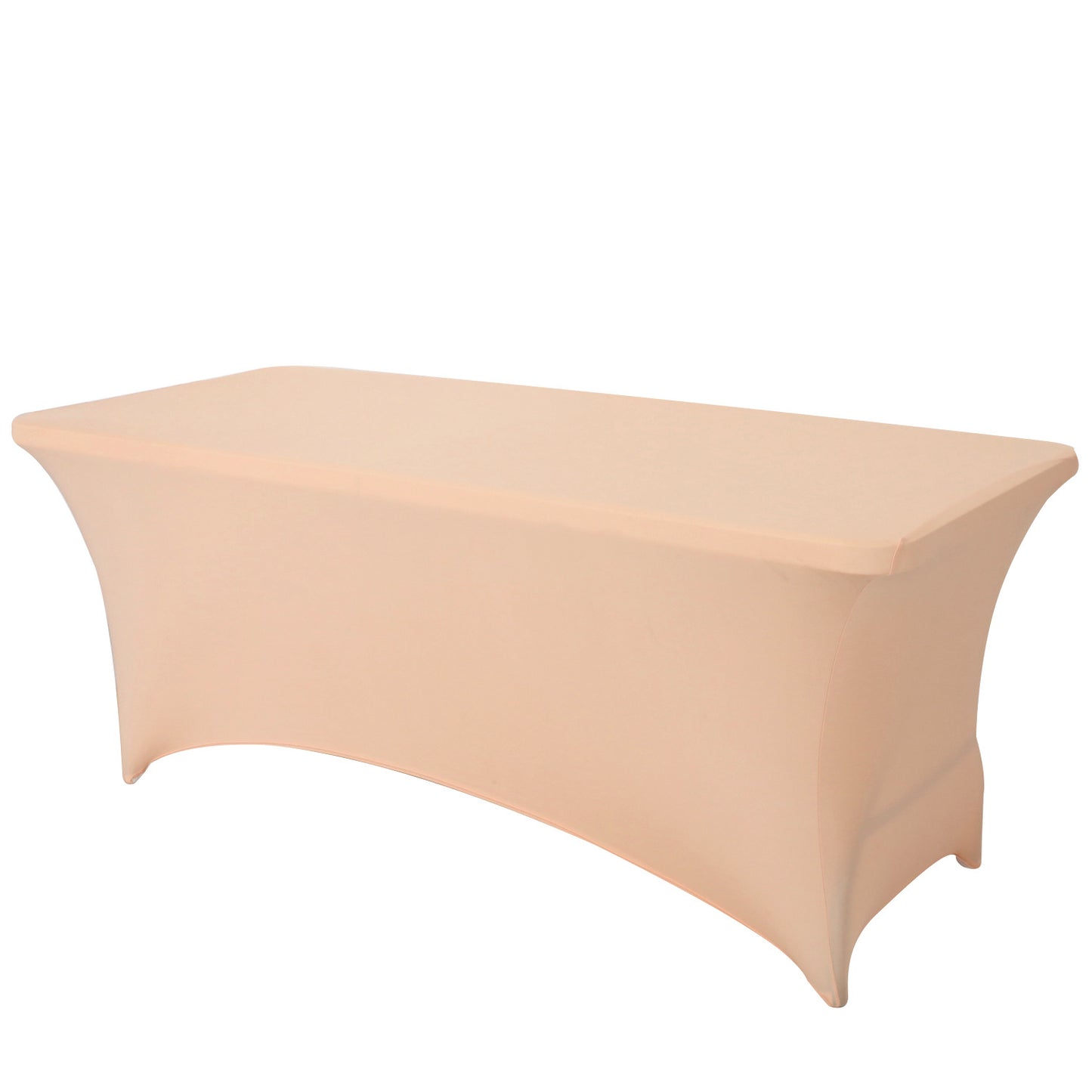 4' Spandex Table Cover Fitted Rectangular Table Stretchable Fabric