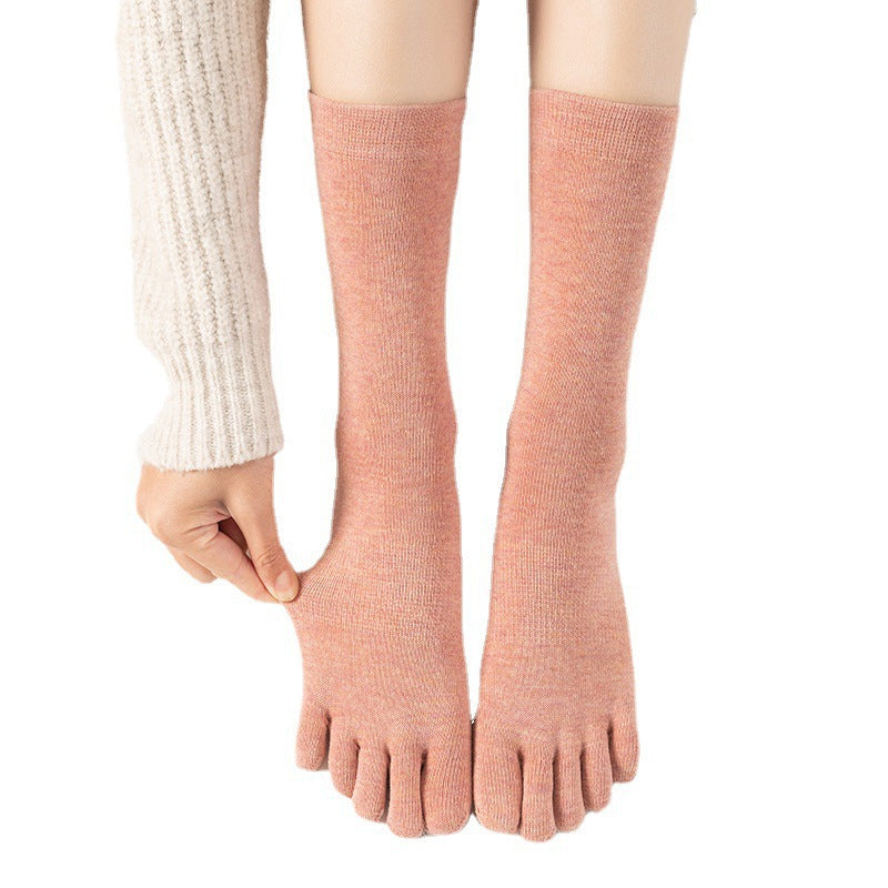 Yoga Socks for Women & Men Full Toe Non Slip Sticky Grip Accessories for Yoga, Barre, Pilates