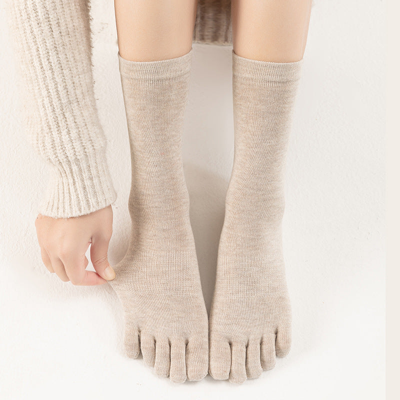 Yoga Socks for Women & Men Full Toe Non Slip Sticky Grip Accessories for Yoga, Barre, Pilates