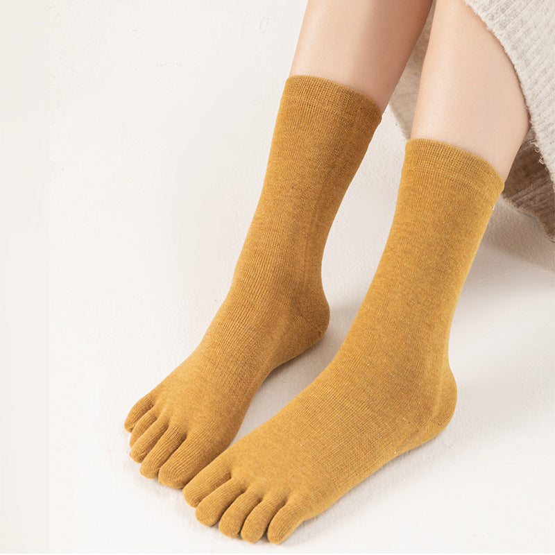 Yoga Socks for Women & Men Full Toe Non Slip Sticky Grip Accessories for Yoga, Barre, Pilates