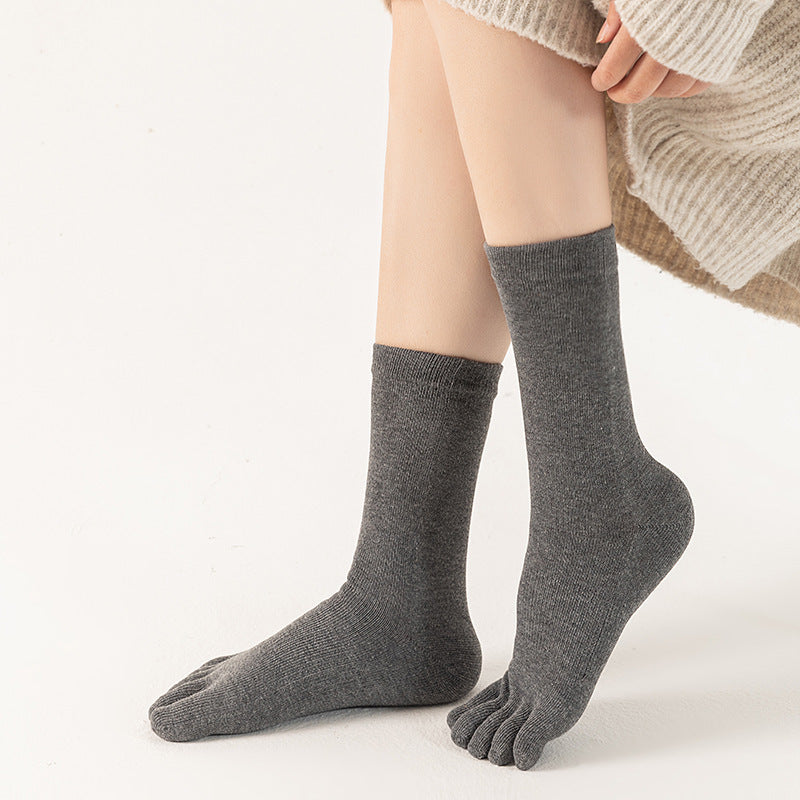 Yoga Socks for Women & Men Full Toe Non Slip Sticky Grip Accessories for Yoga, Barre, Pilates