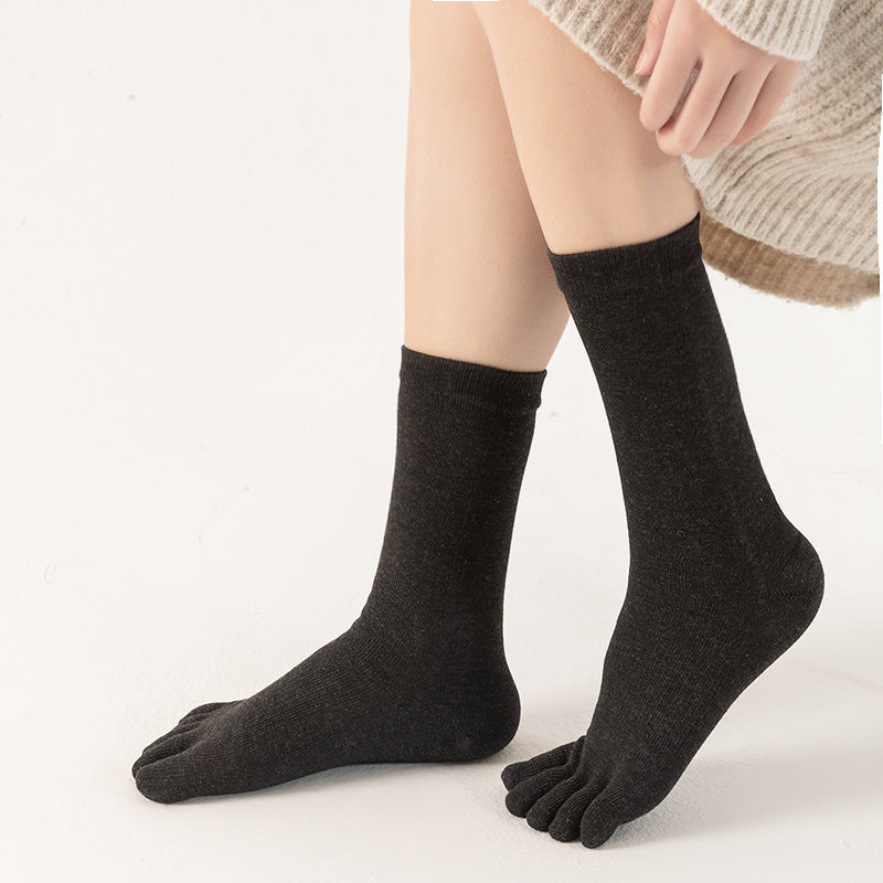 Yoga Socks for Women & Men Full Toe Non Slip Sticky Grip Accessories for Yoga, Barre, Pilates