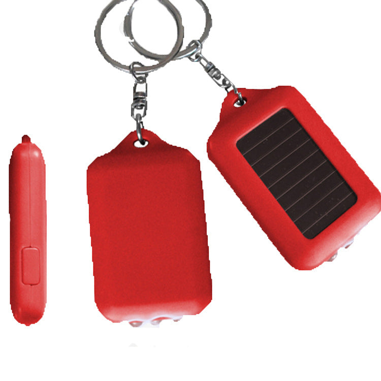 Mini Solar Energy Power Keychain Lamp Light