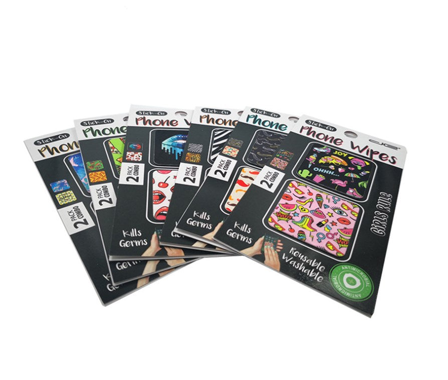 Customizable Phone Screen Cleaner Sticker(2 pieces)