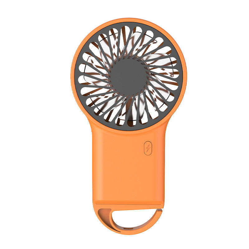 Rechargeable Mini Handheld Fan Phone Holder With Adjustable Wind Speed