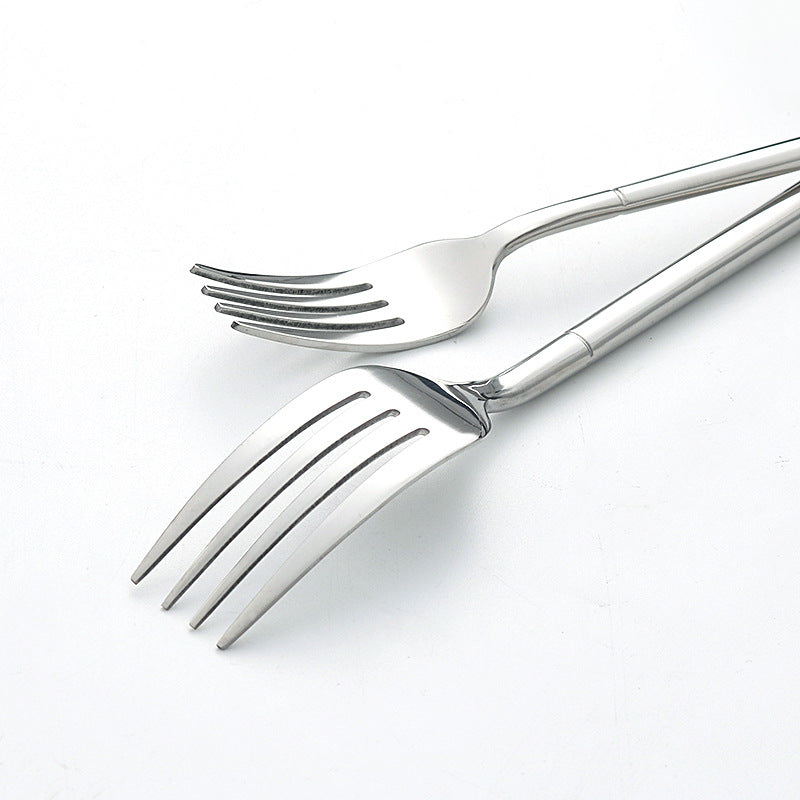 5-Piece Silverware Set Luxury Cutlery Set Knife Fork Spoon