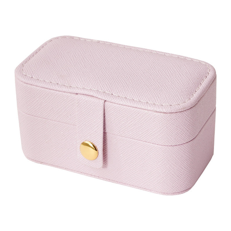 Mini Portable Jewelry Box Travel Jewelry Case