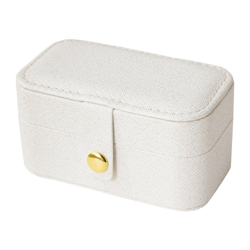 Mini Portable Jewelry Box Travel Jewelry Case