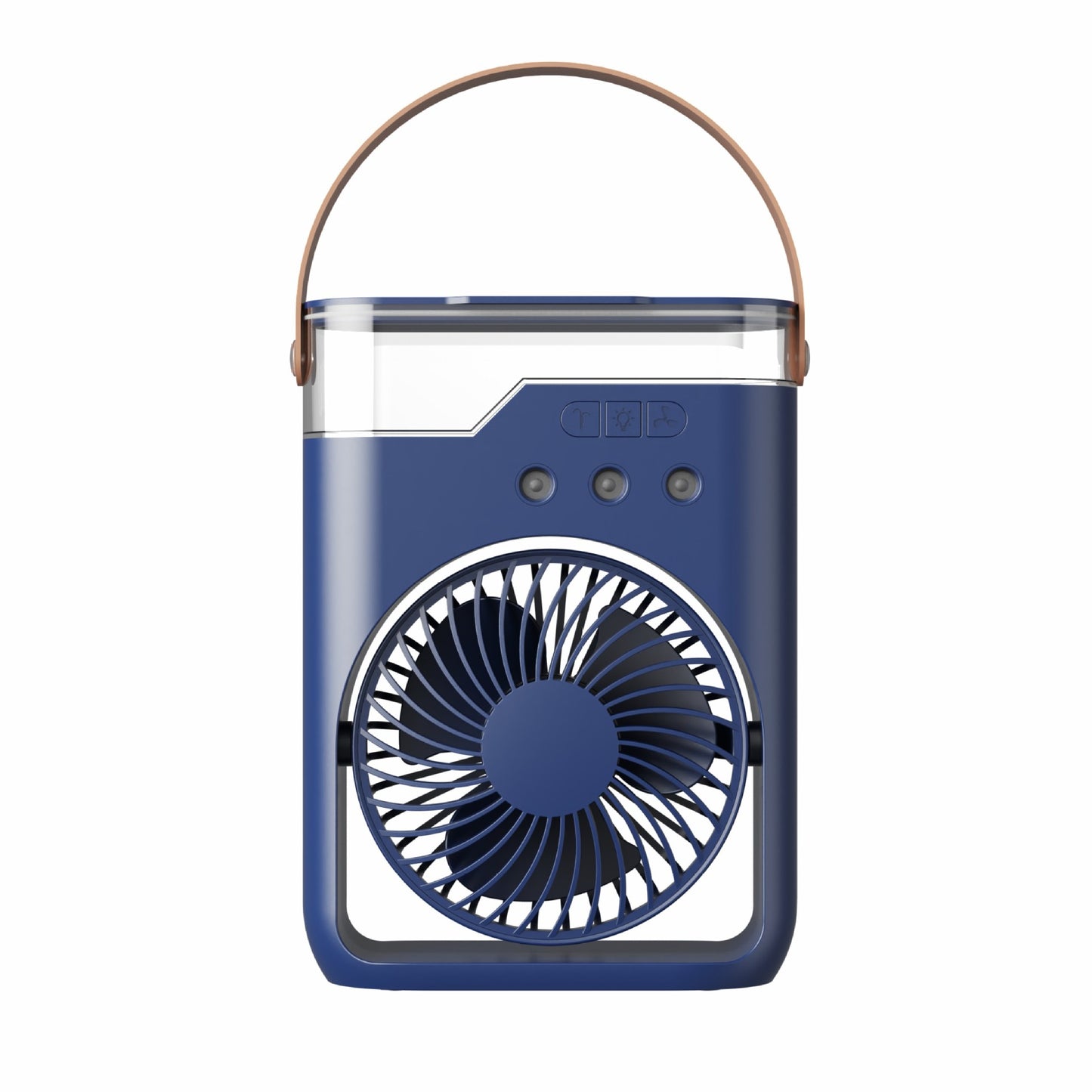Portable Air Conditioner Fan Mini Evaporative Air Cooler with 7 Colors LED Light