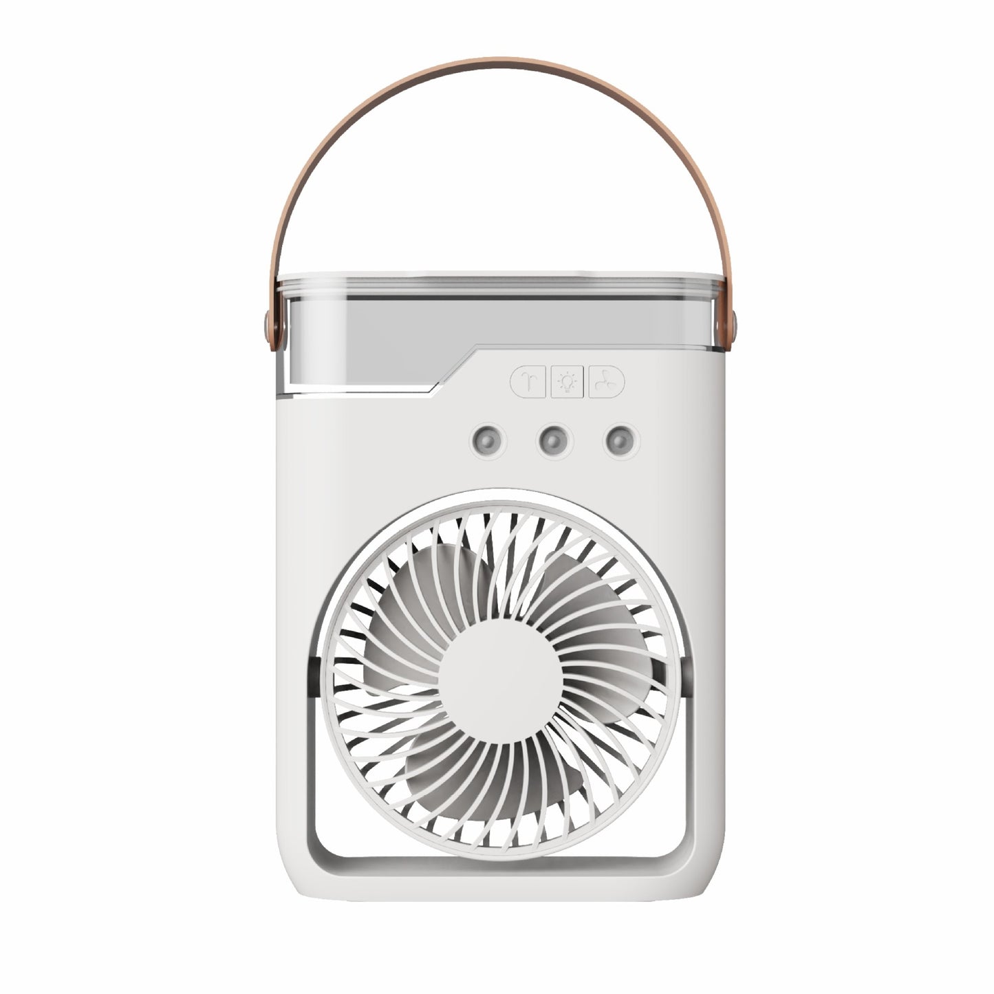 Portable Air Conditioner Fan Mini Evaporative Air Cooler with 7 Colors LED Light