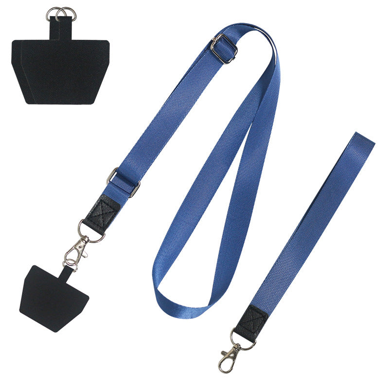 Nylon Phone Lanyard With 2 Pads Compatible With All Smart phone
