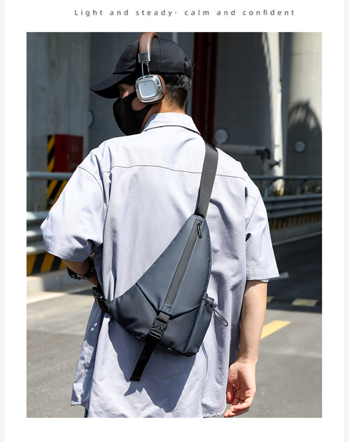 Crossbody Sling Backpack Chest Bag