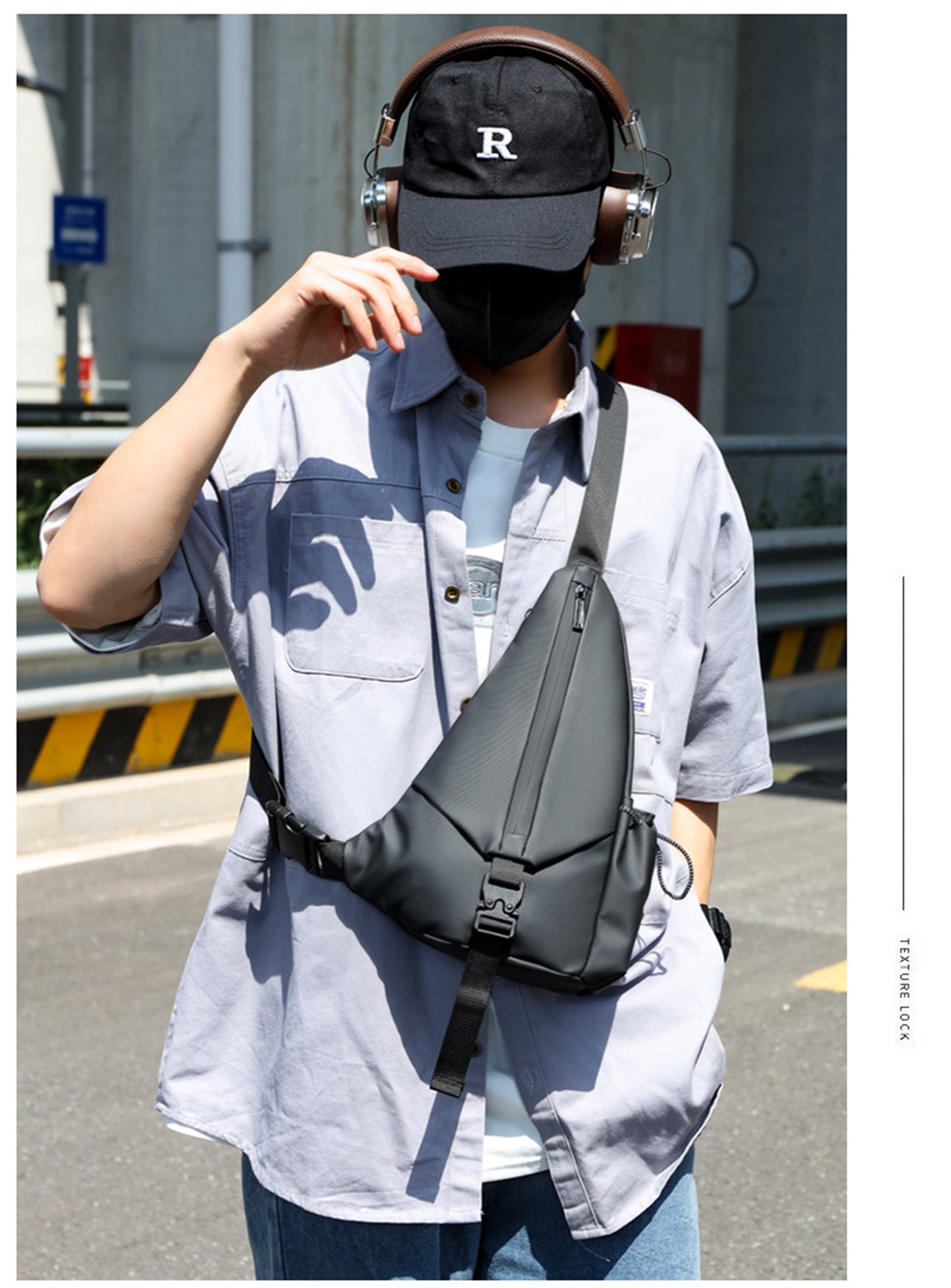 Crossbody Sling Backpack Chest Bag