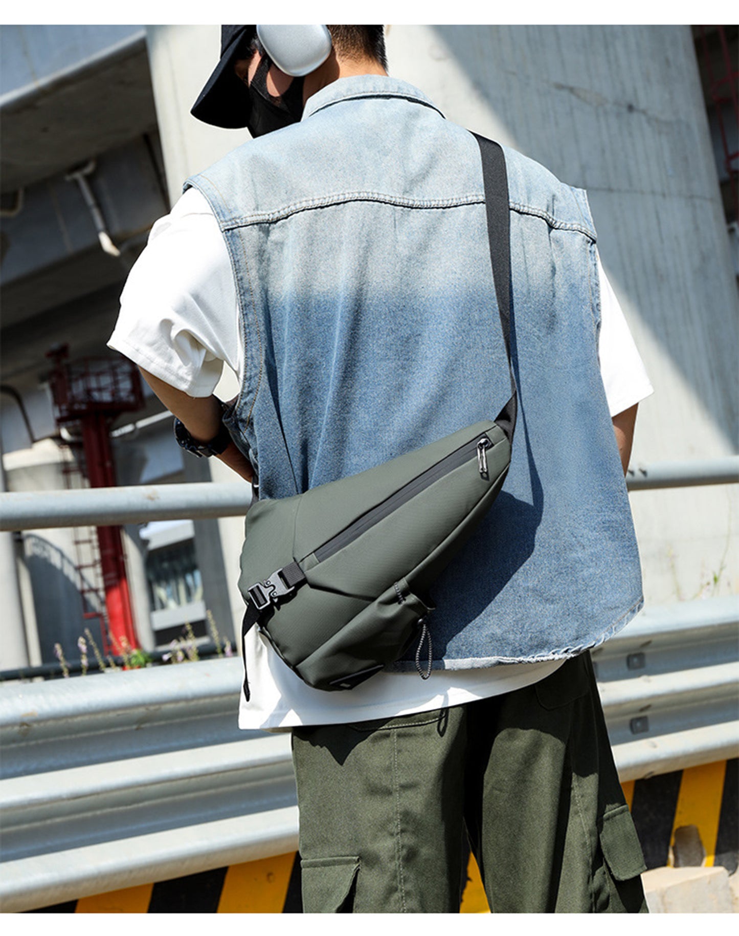 Crossbody Sling Backpack Chest Bag