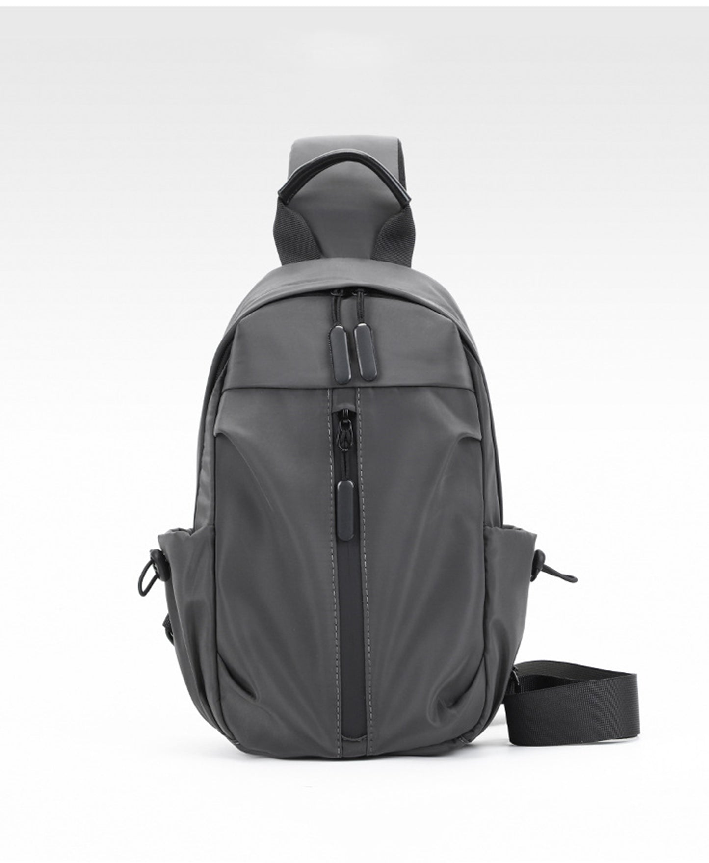 Sling Crossbody Backpack With USB Charger Chest Bag