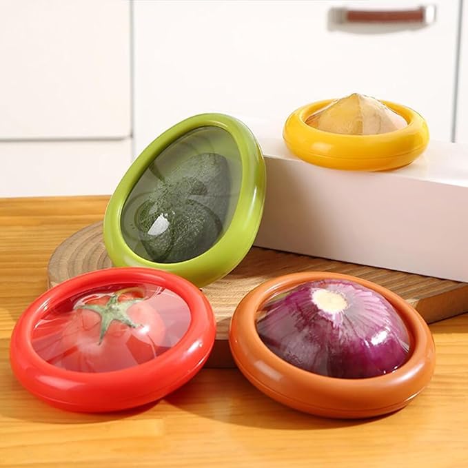 Tomato Shape Refrigerator Silicone Fruit and Vegetable Storage Container