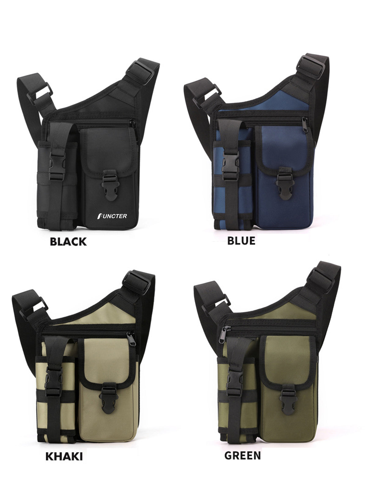 Shoulder Crossbody Bag Camping Hiking Outdoor Gear Tactical Pouch Bag