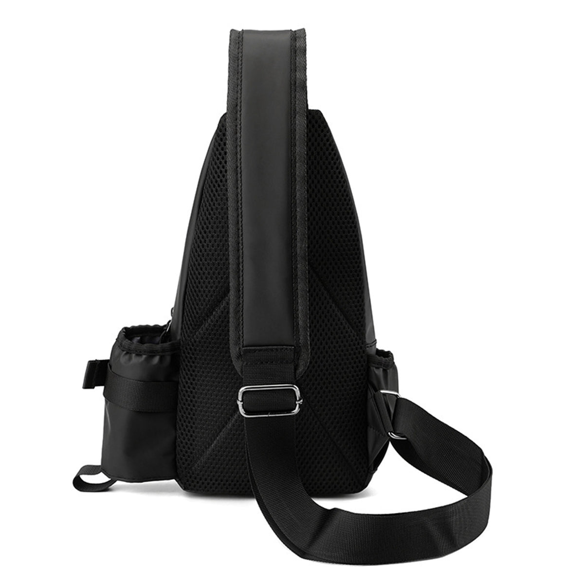 Crossbody Bag Chest Bag With Water Bottle Holder