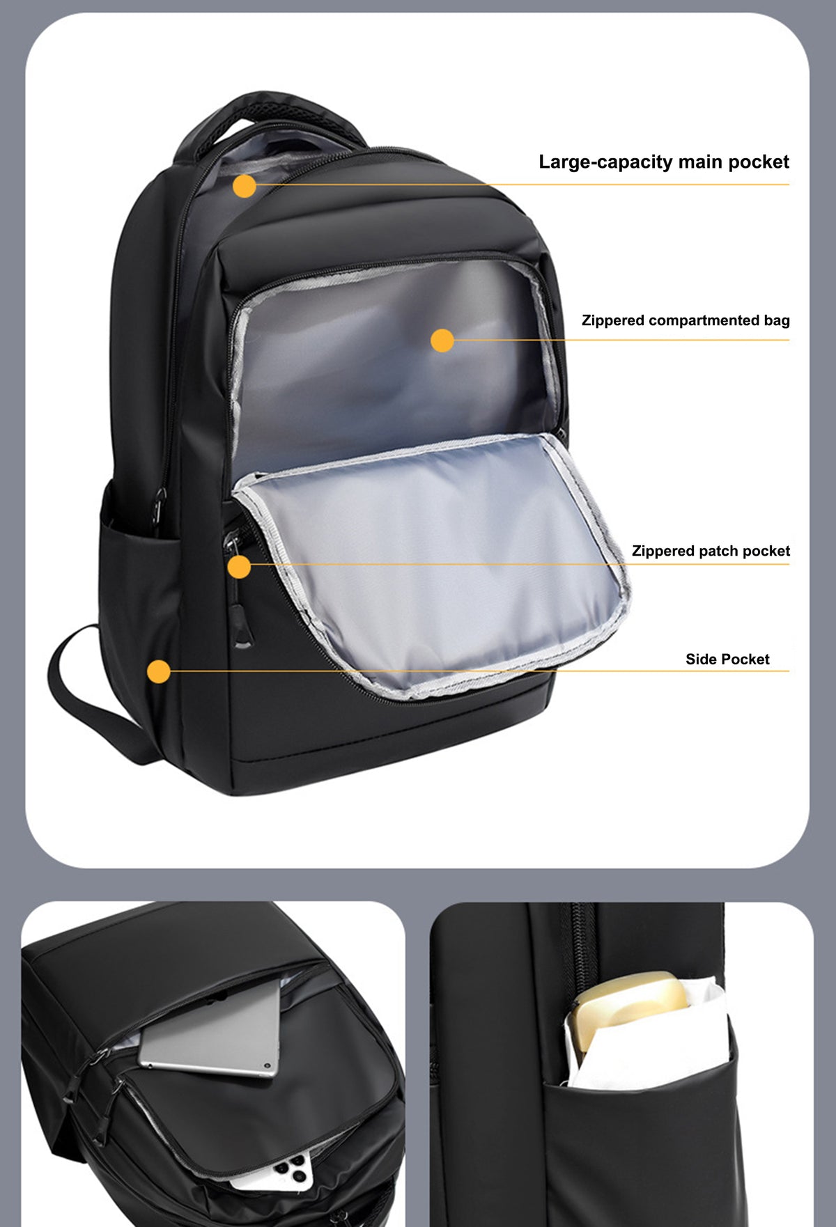16" Lightweight Laptop Backpack