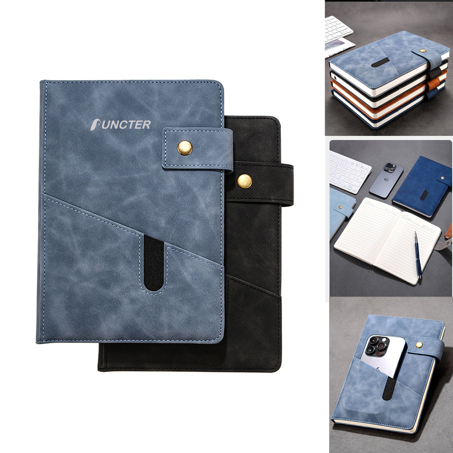 A5 PU Leather Journal Notebook