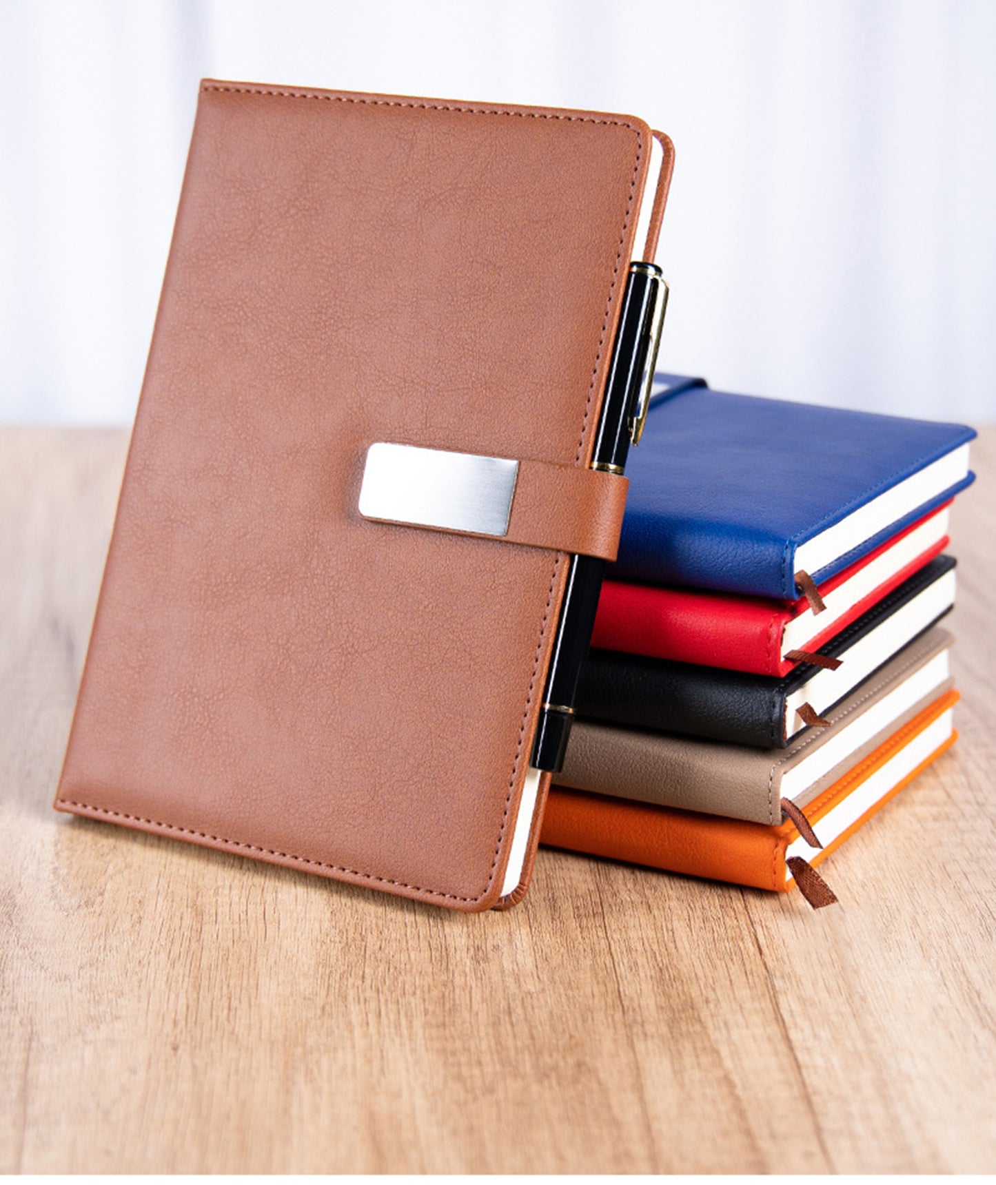 A5 Journal Notebook Lined 200 Pages College Ruled PU Leather Journals for Writing