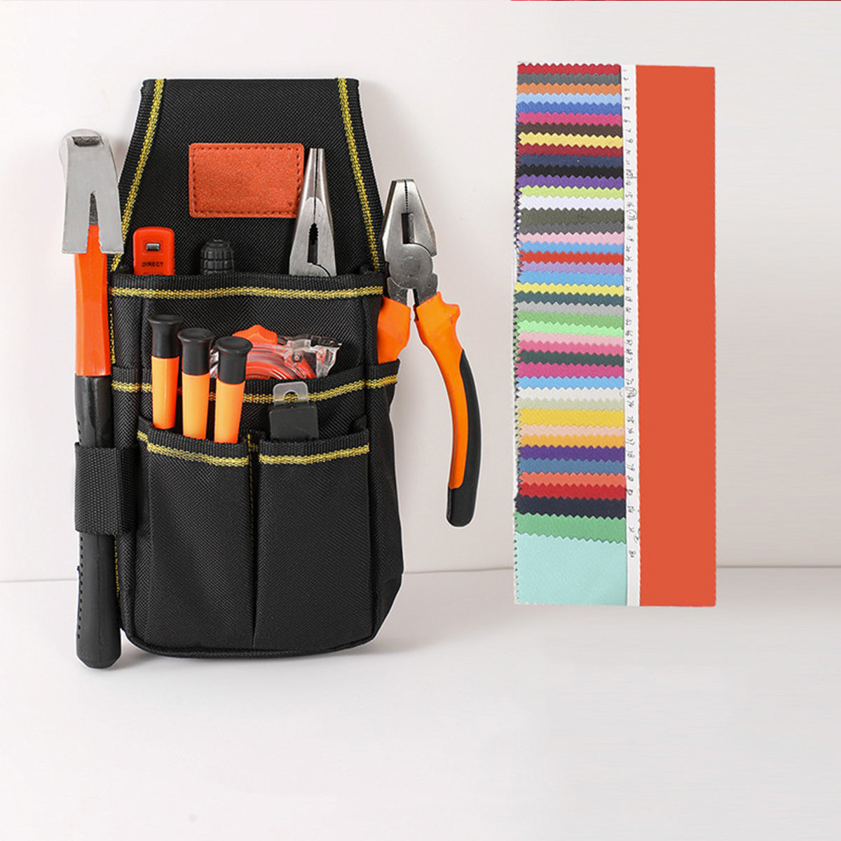 Multi Layer Electrician Tool Kit Adjustable Thicken Wear-Resistant Tool Waist Bag Hardware Tool Bag
