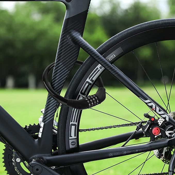Portable Ring Safety Anti-Theft Combination Bicycle Lock