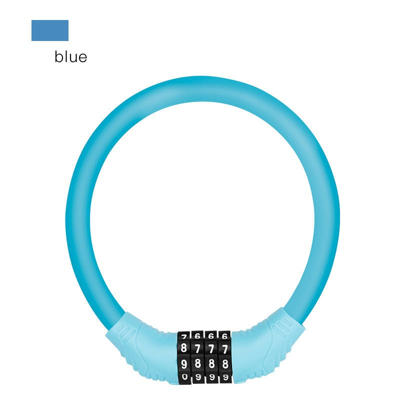 Portable Ring Safety Anti-Theft Combination Bicycle Lock
