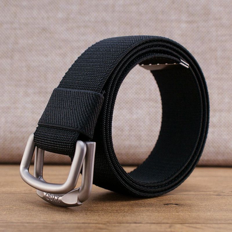 53" Weave Belt W/ Woven Label