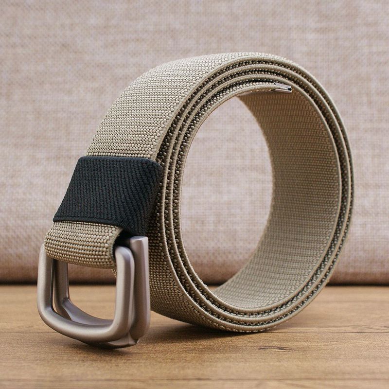 53" Weave Belt W/ Woven Label