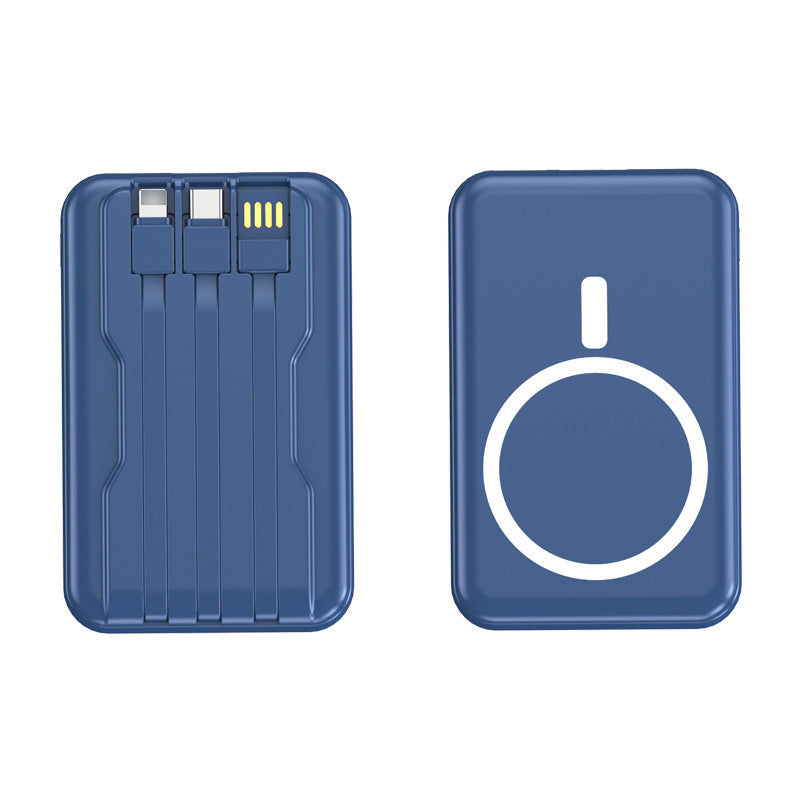 Magnetic Charging 10000 mAh Thin Power Bank Card Shape Power Bank