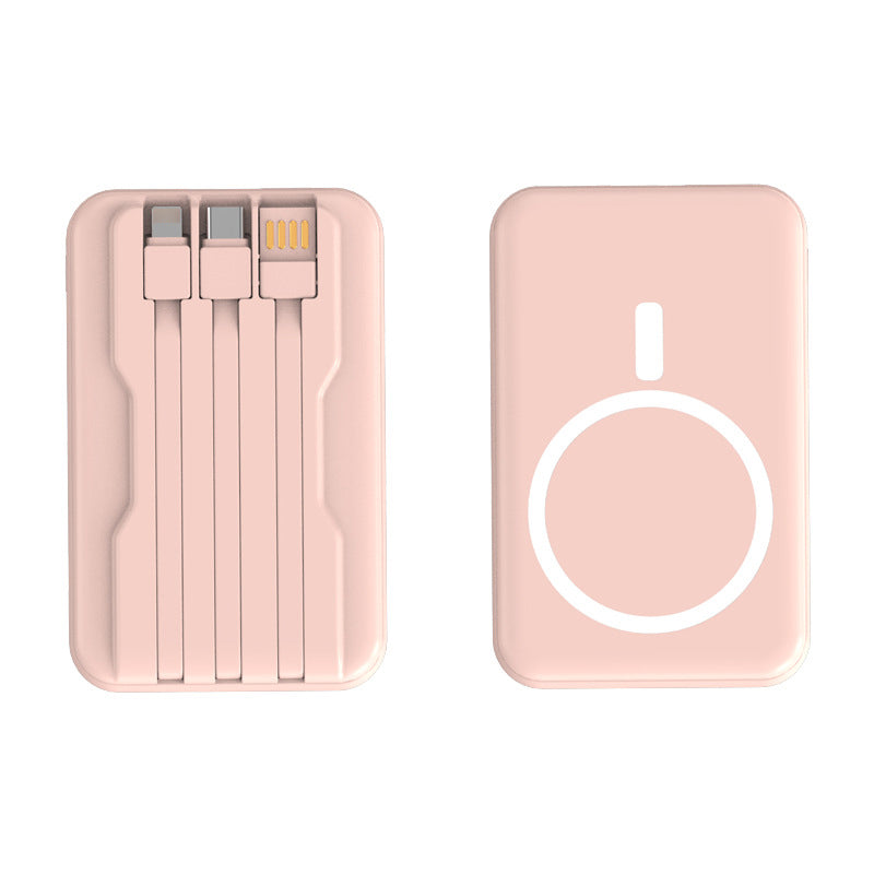 Magnetic Charging 10000 mAh Thin Power Bank Card Shape Power Bank
