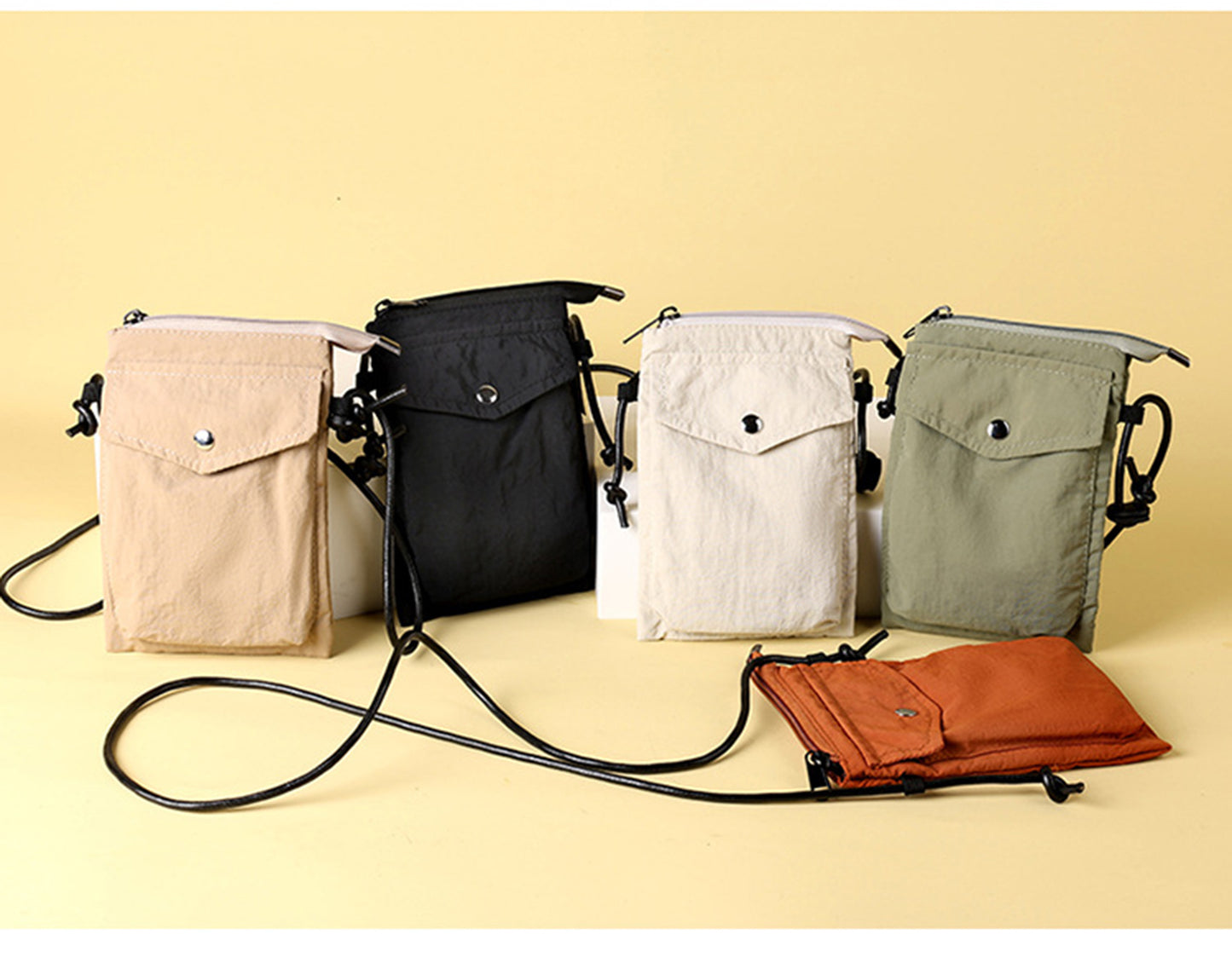 Nylon Travel Crossbody Cell Phone Purse For Women