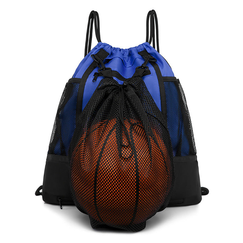 Foldable Drawstring Football Volleyball Multi-functional Backpack Sports Bag